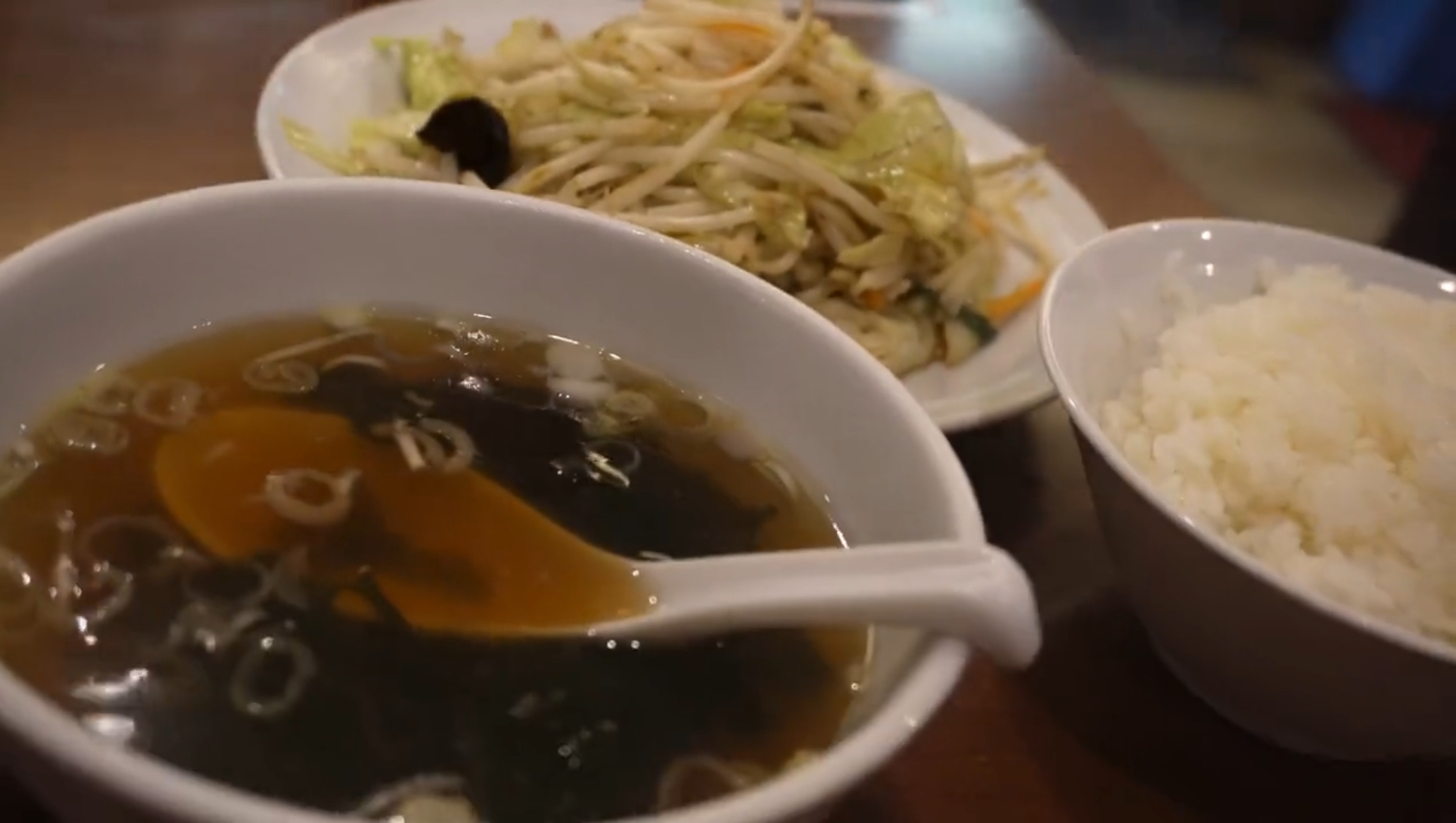 豊洲「豊洲らーめん」で野菜炒め定食をパトロール(1回目)