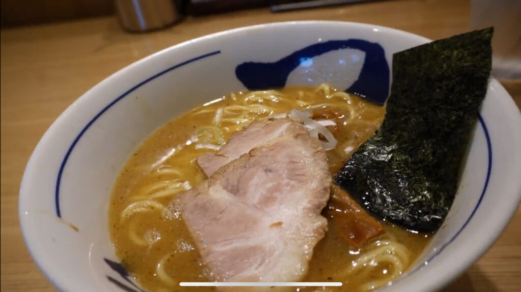 豊洲「つじ田」で濃厚らーめん（¥980）をパトロール（2回目）